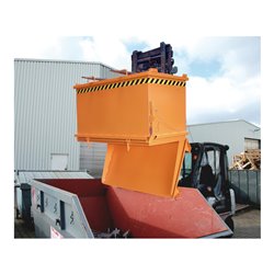 Bauer Südlohn Klappbodenbehälter SB2000, lackiert