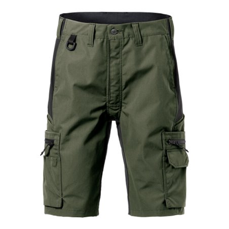 Fristads Service Stretch-Shorts Damen 2548 PLW Größe 42 Army Grün/Schwarz