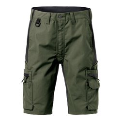 Fristads Service Stretch-Shorts Damen 2548 PLW Größe 44 Army Grün/Schwarz