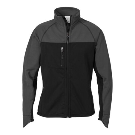 Fristads Acode Fleecejacke Damen 1474 MIC Größe 2XL Schwarz