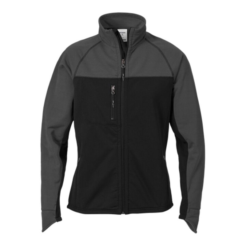 Fristads Acode Fleecejacke Damen 1474 MIC Größe XL Schwarz