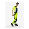 Fristads High Vis Green Stretch-Latzhose Kl. 2 1031 GSTP Größe C44 Warnschutz-Orange/Marine