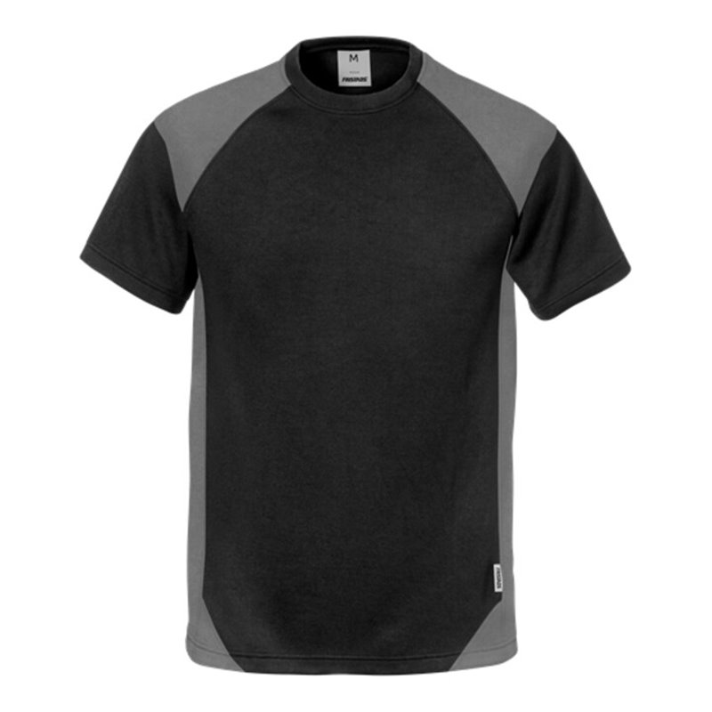 Fristads T-Shirt 7046 THV Größe 4XL Schwarz/Grau