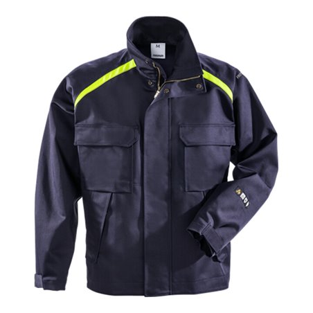 Fristads Flame Schweißer-Jacke 4031 FLAM Größe 4XL Marineblau
