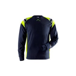 Fristads Flamestat T-Shirt Langarm 7072 TFLH Größe M Marineblau