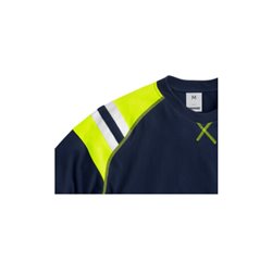 Fristads Flamestat T-Shirt Langarm 7072 TFLH Größe M Marineblau