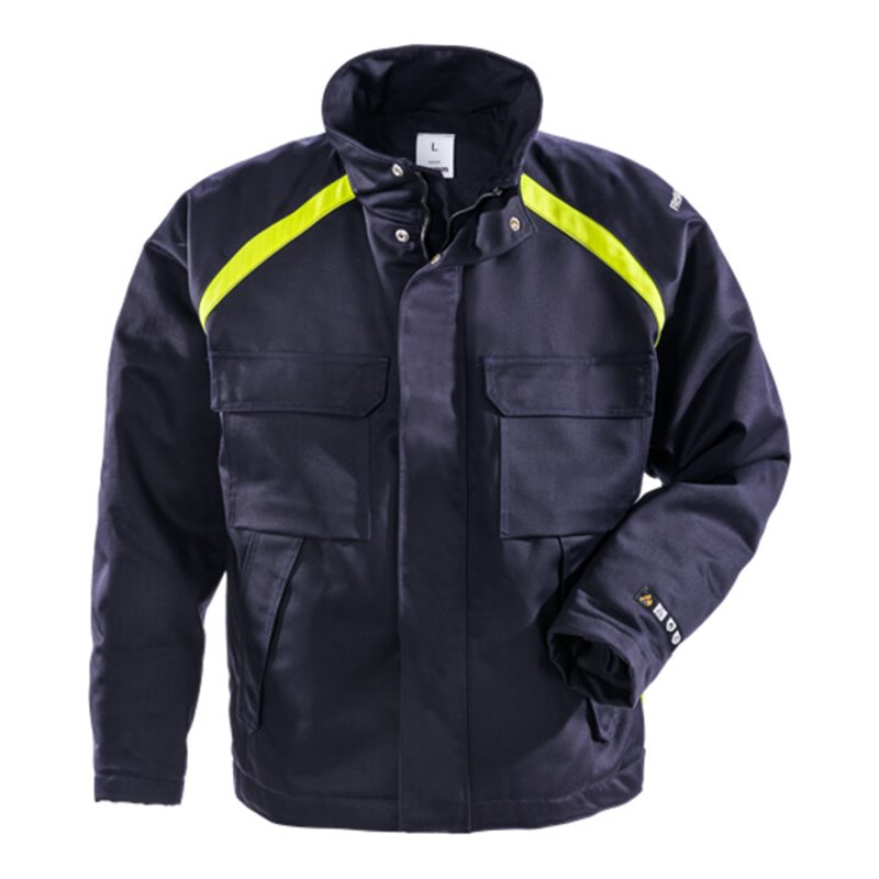 Fristads Flame Schweißer-Winterjacke 4032 FLI Größe 3XL Marineblau