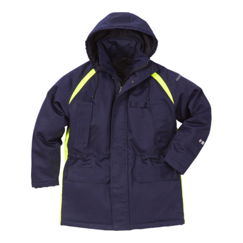 Fristads Flame Schweißer-Winterparka 4033 FLI Größe 3XL Marineblau