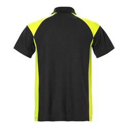 Fristads Poloshirt 7047 PHV Größe XS Schwarz/Gelb