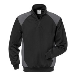 Fristads Sweatshirt 7048 SHV Größe 4XL Schwarz/Grau