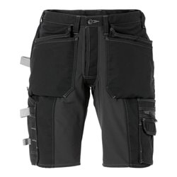 Fristads High Vis Stretch-Shorts, Damen Kl.1 2529 PLU Warnschutz-Gelb