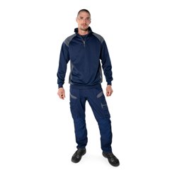 Fristads Sweatshirt 7048 SHV Größe 4XL Marine/Dunkelgrau