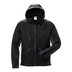 Fristads Acode Softshell-Jacke 1414 SHI Größe XL Schwarz/Grau