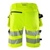 Fristads High Vis Green Handwerker Stretch-Shorts Kl. 2 2646 GSTP Größe C62 Warnschutz-Gelb/Marine