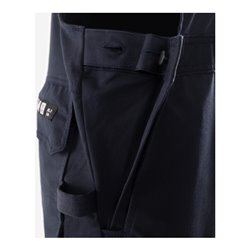 Fristads Flamestat High Vis Latzhose 2168 ATHF Größe C46 Warnschutz-Gelb/Marine