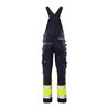 Fristads Flamestat High Vis Latzhose 2168 ATHF Größe C48 Warnschutz-Gelb/Marine