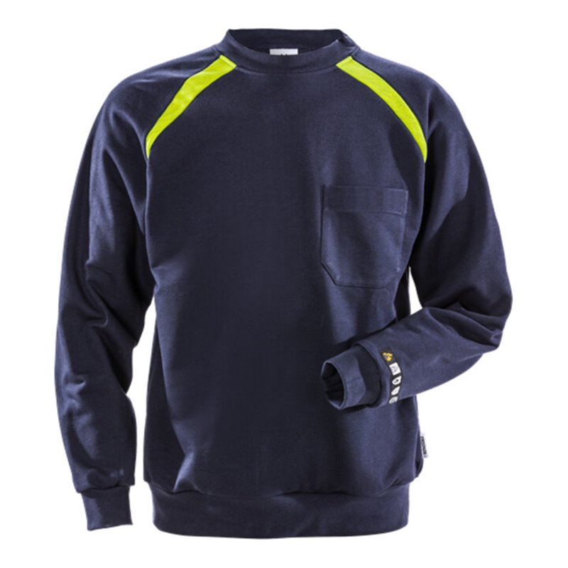 Fristads Flamestat Sweatshirt 984 SFLA Größe 4XL Marineblau