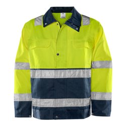 Fristads High Vis Jacke Kl. 3 4794 TH Größe XS Warnschutz-Gelb/Marine