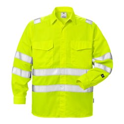 Fristads High Vis Shirt Kl. 3 7049 SPD Größe S Warnschutz-Gelb
