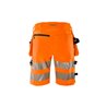 Fristads High Vis Green Handwerker Stretch-Shorts Kl. 2 2646 GSTP Größe C52 Warnschutz-Orange/Marine