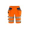 Fristads High Vis Green Handwerker Stretch-Shorts Kl. 2 2646 GSTP Größe C50 Warnschutz-Orange/Marine