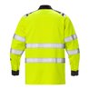 Fristads Flamestat High Vis Hemd Kl. 3 7050 ATS Größe 4XL Warnschutz-Gelb/Marine