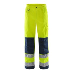 Fristads High Vis Hose Kl. 2 2001 TH Größe D104 Warnschutz-Gelb/Marine