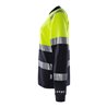 Fristads Damen Flamestat High Vis T-Shirt, La. Kl. 1 7108 TFL Größe S Warnschutz-Gelb/Marine