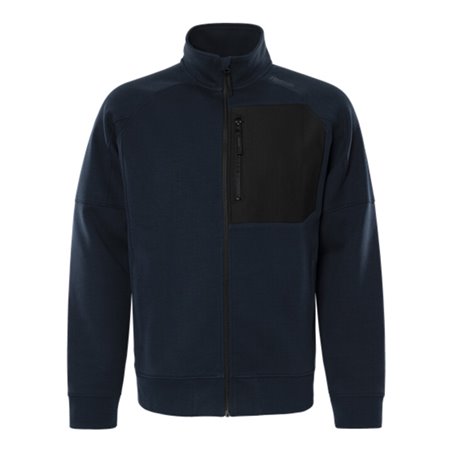 Fristads Sweatshirt Jacke 7830 GKI Größe L Dunkelmarine