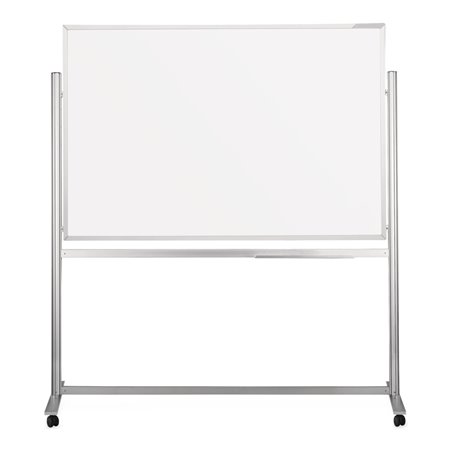 Magnetoplan ferroscript-Schreibtafel mobil, doppelseitig, 2200 x 1200 mm