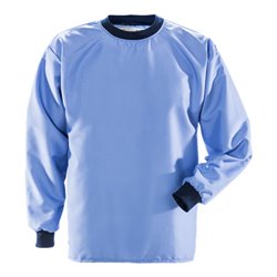 Fristads Reinraum T-Shirt Langarm 7R014 XA80 Größe S Mittelblau