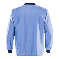 Fristads Reinraum T-Shirt Langarm 7R014 XA80 Größe S Mittelblau