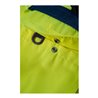 Fristads High Vis Latzhose Kl. 2 1001 TH Größe C46 Warnschutz-Gelb/Marine