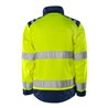 Fristads High Vis Green Jacke Kl. 3 4067 GPLU Größe L Warnschutz-Gelb/Marine
