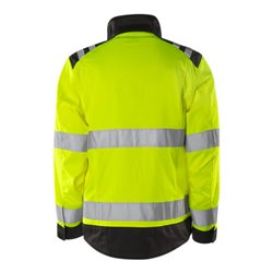 Fristads High Vis Green Jacke Kl. 3 4067 GPLU Größe L Warnschutz-Gelb/Schwarz