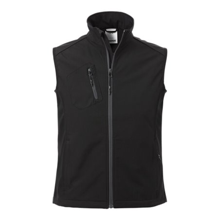 Fristads Acode Softshell-Weste 1506 SBT Größe L Schwarz
