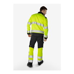 Fristads High Vis Green Hose Kl. 1 2649 GPLU Größe C152 Warnschutz-Orange/Marine
