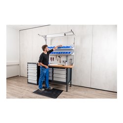 STIER Werkbankaufbau einzeln Höhe 1250 mm