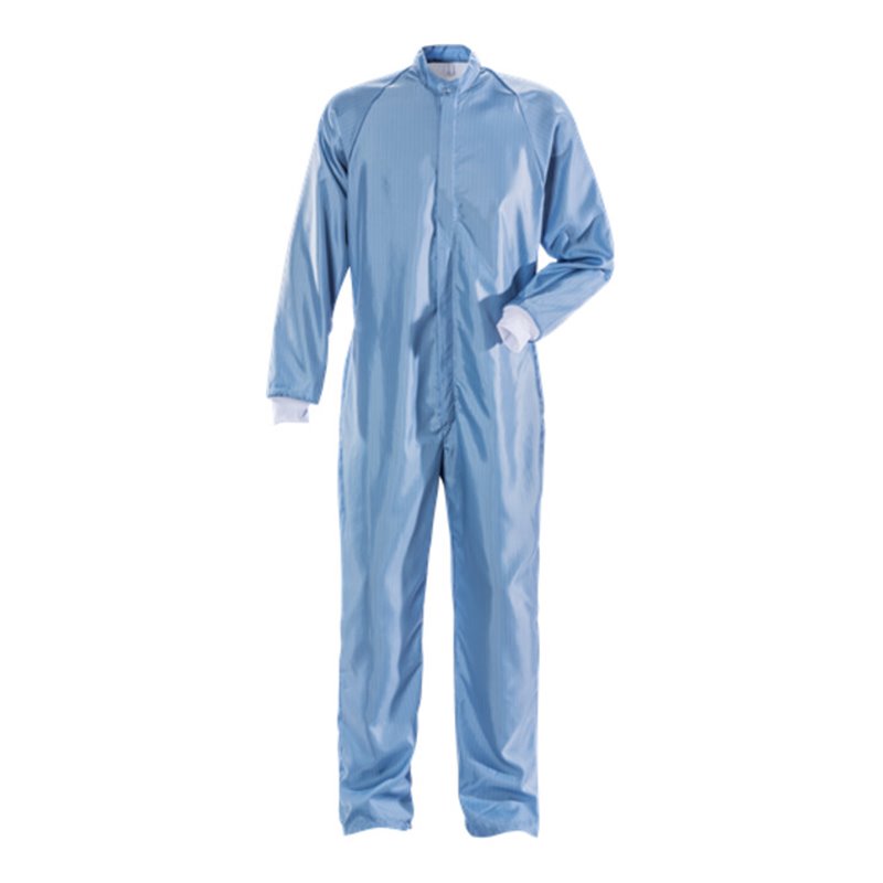 Fristads Reinraum Overall 8R013 XR50 Größe XS Blassblau