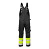 Fristads High Vis Latzhose Kl. 1 1025 PLU Größe C146 Warnschutz-Gelb/Schwarz