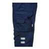 Fristads High Vis Latzhose Kl. 1 1025 PLU Größe D92 Warnschutz-Gelb/Marine