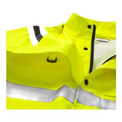 Fristads High Vis Regenjacke Kl. 3 4624 RS Größe 4XL Warnschutz-Gelb/Marine