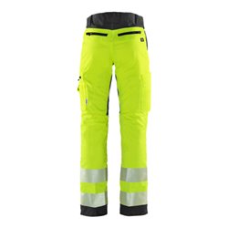 Fristads High Vis Stretch-Hose Klasse 2 2712 PLU Größe C150 Warnschutz-Gelb/Schwarz