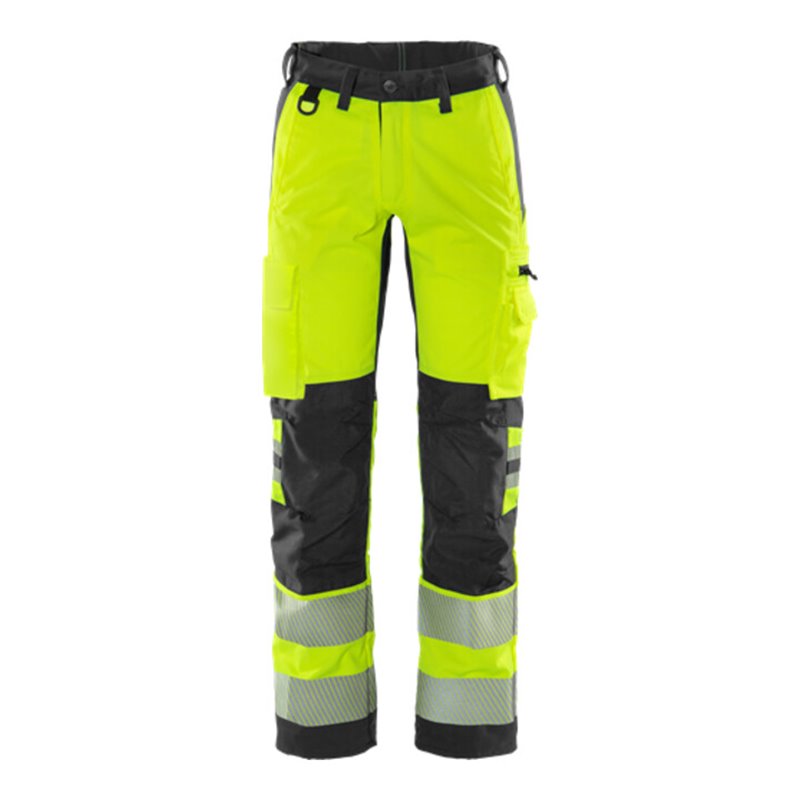 Fristads High Vis Stretch-Hose Klasse 2 2712 PLU Größe C156 Warnschutz-Gelb/Schwarz