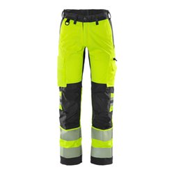 Fristads High Vis Stretch-Hose Klasse 2 2712 PLU Größe C54 Warnschutz-Gelb/Schwarz