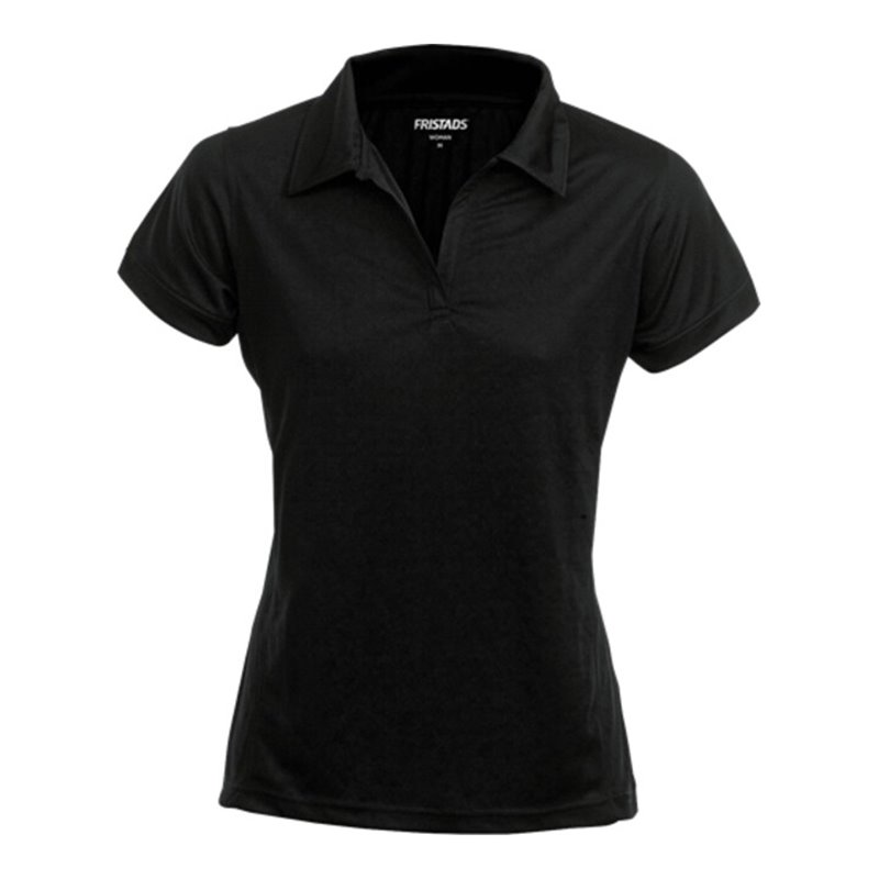 Fristads Acode CoolPass Funktions-Poloshirt Damen 1717 COL Größe S Schwarz