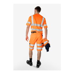 Fristads High Vis Green Shorts Kl. 2 2650 GPLU Größe C54 Warnschutz-Gelb