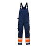 Fristads High Vis Latzhose Kl. 1 1025 PLU Größe C62 Warnschutz-Orange/Marine