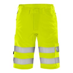 Fristads High Vis Green Shorts Kl. 2 2650 GPLU Größe C66 Warnschutz-Gelb