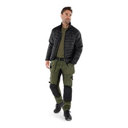 Fristads Green Steppjacke 4101 GRP Größe M Schwarz